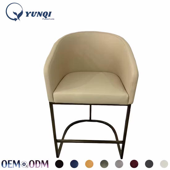 Fabric Bar Chairs Metal, Bar Stools