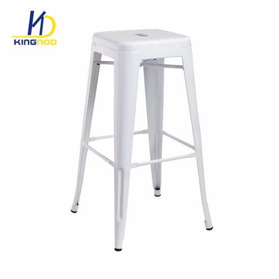 China Wholesale Outdoor/Indoor Restaurant/Commercial Bar Furniture Metal/Antique/Rustic/Retro Bar Stools Price for Tolix/Kitchen/High/Counter/Dining Room