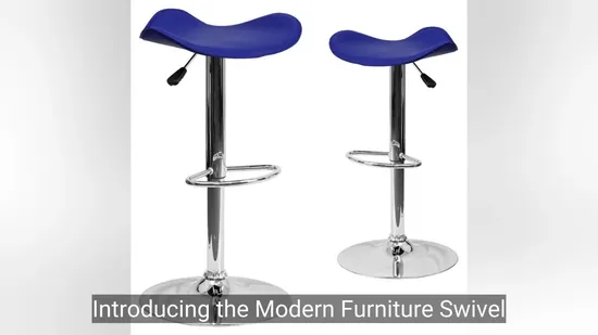 Height Adjustable Swivel Gas Lift Standing Metal Modern Lounge Furniture Bar Chair Stool &nbsp;(ZG18